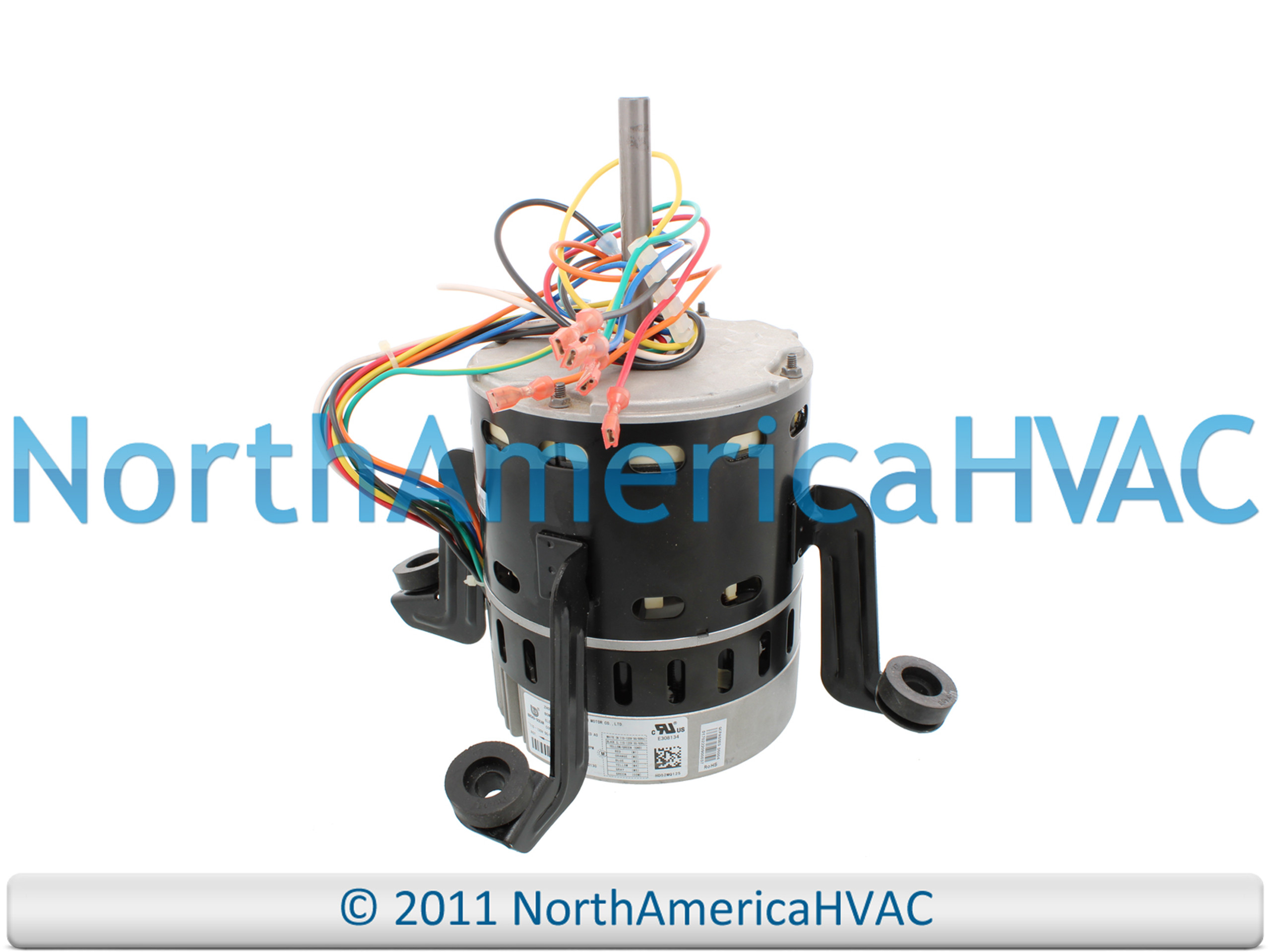 OEM ECM Furnace Blower Motor 1 HP Replaces Zhongshan BroadOcean ZWK702E0750601 North America HVAC